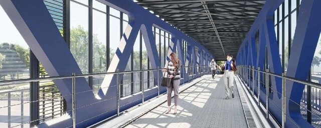 В Москве в 2021 году построят девять пешеходных переходов